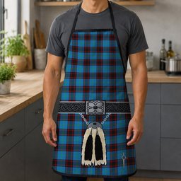 ScotsTee Shop Scottish Hume Ancient Clan Highland Kilt Sporran Tartan Apron