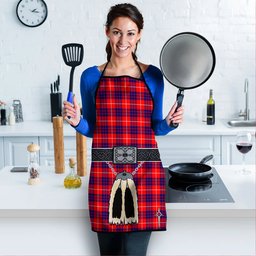 ScotsTee Shop Scottish Hamilton Modern Clan Highland Kilt Sporran Tartan Apron