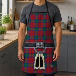 ScotsTee Shop Scottish Fotheringham Clan Highland Kilt Sporran Tartan Apron
