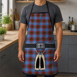 ScotsTee Shop Scottish Edinburgh Clan Highland Kilt Sporran Tartan Apron