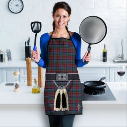 ScotsTee Shop Scottish Gordon Red Clan Highland Kilt Sporran Tartan Apron