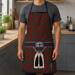 ScotsTee Shop Scottish Grant Clan Highland Kilt Sporran Tartan Apron