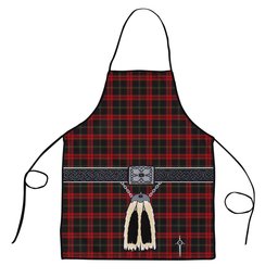 ScotsTee Shop Scottish Harvie Clan Highland Kilt Sporran Tartan Apron