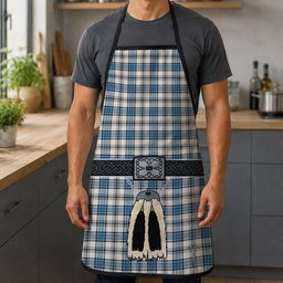 ScotsTee Shop Scottish Hannay Ancient Clan Highland Kilt Sporran Tartan Apron