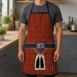 ScotsTee Shop Scottish Hepburn SC Clan Highland Kilt Sporran Tartan Apron