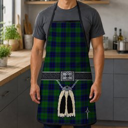 ScotsTee Shop Scottish Keith Modern Clan Highland Kilt Sporran Tartan Apron