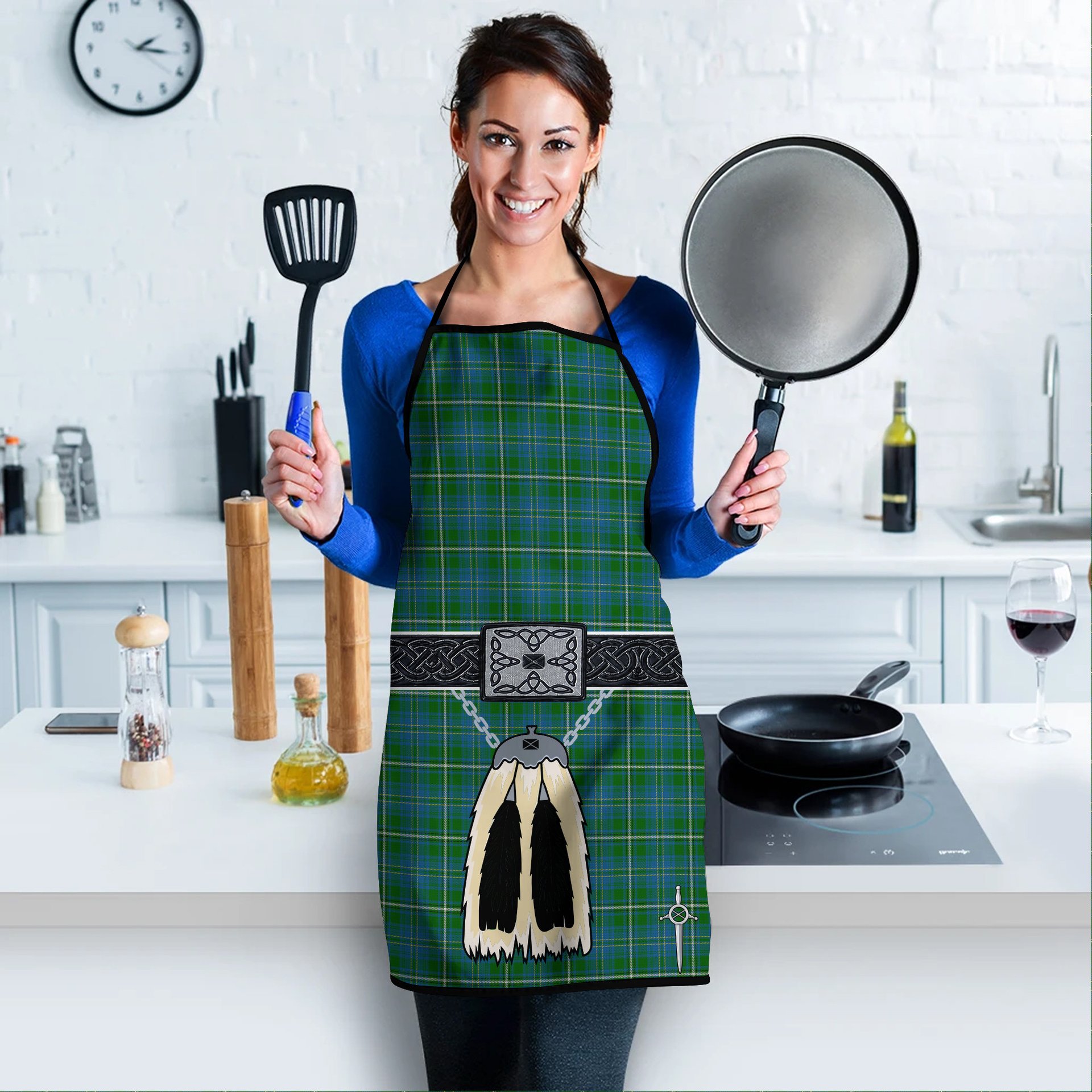 ScotsTee Shop Scottish Hay Hunting Clan Highland Kilt Sporran Tartan Apron