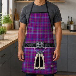 ScotsTee Shop Scottish Jackson Clan Highland Kilt Sporran Tartan Apron
