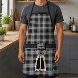 ScotsTee Shop Scottish Glendinning Clan Highland Kilt Sporran Tartan Apron
