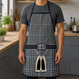 ScotsTee Shop Scottish Gladstone Clan Highland Kilt Sporran Tartan Apron