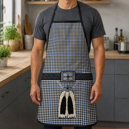 ScotsTee Shop Scottish Haig Modern Clan Highland Kilt Sporran Tartan Apron