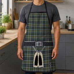 ScotsTee Shop Scottish MacBean Hunting Clan Highland Kilt Sporran Tartan Apron