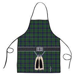 ScotsTee Shop Scottish Graham of Montrose Clan Highland Kilt Sporran Tartan Apron