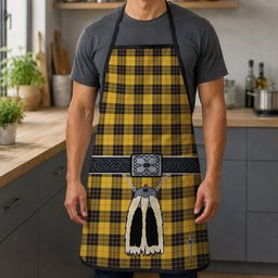 ScotsTee Shop Scottish MacLeod of Lewis Ancient SC Clan Highland Kilt Sporran Tartan Apron
