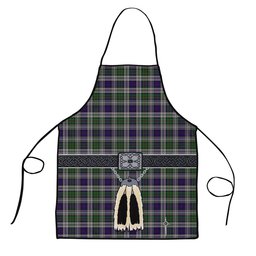 ScotsTee Shop Scottish MacKinlay Dress Clan Highland Kilt Sporran Tartan Apron