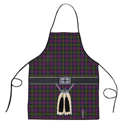 ScotsTee Shop Scottish MacLennan Clan Highland Kilt Sporran Tartan Apron
