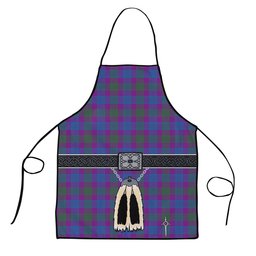 ScotsTee Shop Scottish Lang Modern Clan Clan Highland Kilt Sporran Tartan Apron