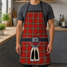 ScotsTee Shop Scottish MacLay Modern Clan Highland Kilt Sporran Tartan Apron