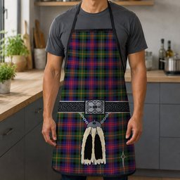 ScotsTee Shop Scottish Logan Modern Clan Highland Kilt Sporran Tartan Apron