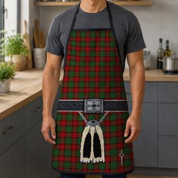 ScotsTee Shop Scottish MacPhail Clan Highland Kilt Sporran Tartan Apron
