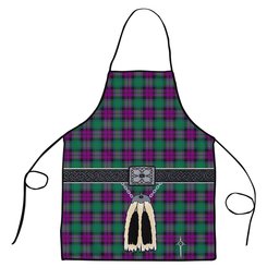 ScotsTee Shop Scottish MacArthur Milton Clan Highland Kilt Sporran Tartan Apron