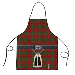 ScotsTee Shop Scottish MacAuley Clan Highland Kilt Sporran Tartan Apron