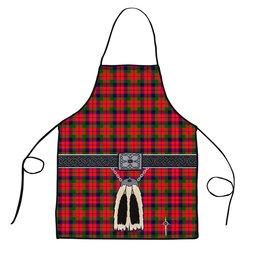 ScotsTee Shop Scottish MacNachten Modern Clan Highland Kilt Sporran Tartan Apron