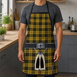 ScotsTee Shop Scottish MacLeod 1831 Clan Highland Kilt Sporran Tartan Apron