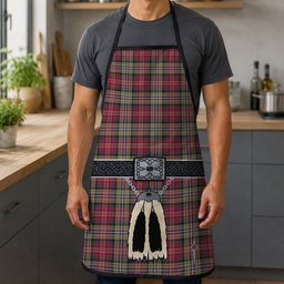 ScotsTee Shop Scottish Lasting Clan Highland Kilt Sporran Tartan Apron