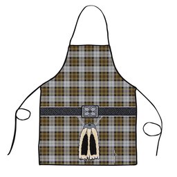 ScotsTee Shop Scottish MacKellar Dress Clan Highland Kilt Sporran Tartan Apron