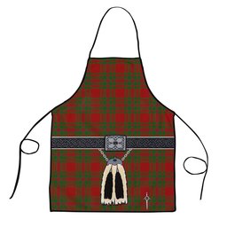 ScotsTee Shop Scottish MacKintosh Red Clan Highland Kilt Sporran Tartan Apron