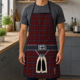 ScotsTee Shop Scottish MacClure Clan Highland Kilt Sporran Tartan Apron