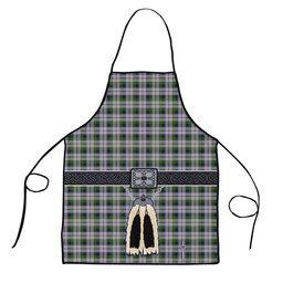 ScotsTee Shop Scottish MacNaughton Dress Clan Highland Kilt Sporran Tartan Apron