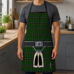 ScotsTee Shop Scottish MacAlpine Modern Clan Highland Kilt Sporran Tartan Apron
