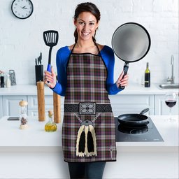 ScotsTee Shop Scottish MacDonald Dress Modern Clan Highland Kilt Sporran Tartan Apron