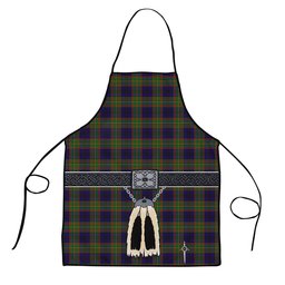 ScotsTee Shop Scottish MacLeish Clan Highland Kilt Sporran Tartan Apron