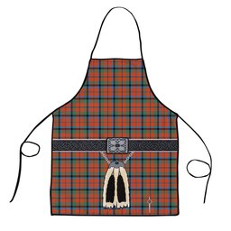 ScotsTee Shop Scottish MacNaughton Ancient Clan Highland Kilt Sporran Tartan Apron