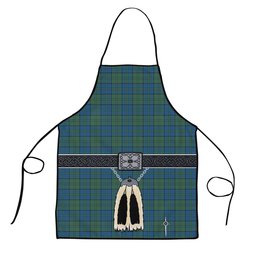 ScotsTee Shop Scottish Lockhart Clan Highland Kilt Sporran Tartan Apron