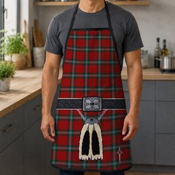 ScotsTee Shop Scottish MacLaine of Lochbuie Coburn Clan Highland Kilt Sporran Tartan Apron