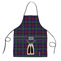 ScotsTee Shop Scottish MacMichael Clan Highland Kilt Sporran Tartan Apron