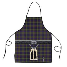 ScotsTee Shop Scottish MacLellan Modern Clan Highland Kilt Sporran Tartan Apron