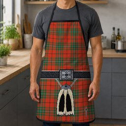 ScotsTee Shop Scottish MacAuley Ancient Clan Highland Kilt Sporran Tartan Apron