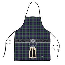 ScotsTee Shop Scottish MacKenzie Hunting Green Clan Highland Kilt Sporran Tartan Apron