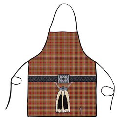 ScotsTee Shop Scottish MacGlashan Clan Highland Kilt Sporran Tartan Apron