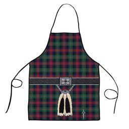 ScotsTee Shop Scottish MacLennan Modern Clan Highland Kilt Sporran Tartan Apron