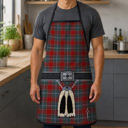 ScotsTee Shop Scottish MacLeay Clan Highland Kilt Sporran Tartan Apron