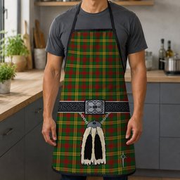 ScotsTee Shop Scottish MacMillan Society of Glasgow Clan Highland Kilt Sporran Tartan Apron