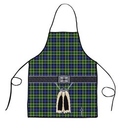 ScotsTee Shop Scottish MacKellar SC Clan Highland Kilt Sporran Tartan Apron