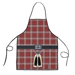 ScotsTee Shop Scottish MacDougal Dress Clan Highland Kilt Sporran Tartan Apron