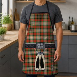 ScotsTee Shop Scottish MacGill Ancient Clan Highland Kilt Sporran Tartan Apron